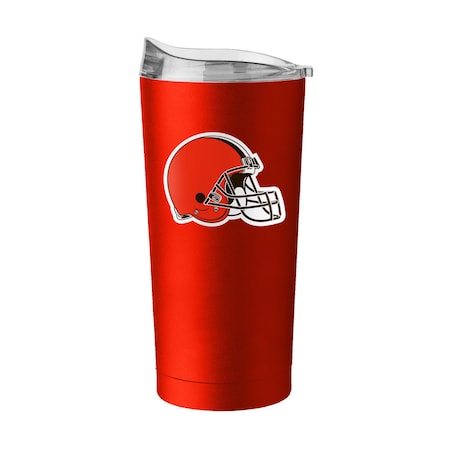Logo Brands Cleveland Browns 20oz Flipside Powder Coat Tumbler 608-S20PT-34
